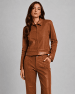 JAQUETA DENIM DUO CORA - BRONZE