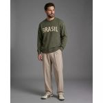 CASACO PULL BRASIL VERDE MILITAR