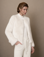 CASACO CLASSICO MR PELE - OFF WHITE