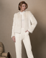CASACO CLASSICO MR PELE - OFF WHITE