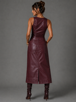 SAIA DENIM DUO CORA - CABERNET