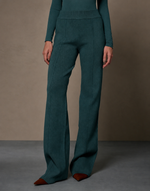CALÇA TRICOT RETA BASIC MR TRICO - VERDE FLORESTA 