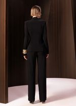 CALÇA ALFAIATARIA BOLSO EXPOSTO - PRETO