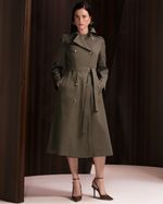 TRENCH COAT COM FAIXA E BOLSOS