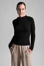 BLUSA TOP GOLA INTEIRA - NEW BLACK