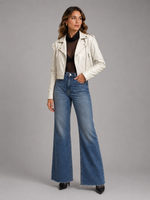 JAQUETA LUIZA MR COUROS - OFF WHITE