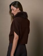 CASACO FOX TRICOT CURTO - MADEIRA
