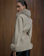 CASACO LÃ MEGAN MR - FENDI