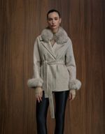 CASACO LÃ MEGAN MR - FENDI
