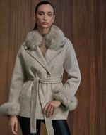 CASACO LÃ MEGAN MR - FENDI