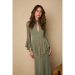 VESTIDO MIRIAN - VERDE QUIABO