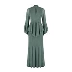 VESTIDO MIRIAN - VERDE QUIABO