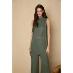 BLUSA ANGIE - VERDE QUIABO