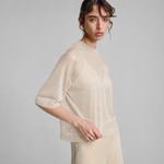 BLUSA MANGA CURTA - TRIGO