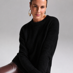 BLUSA PULL GLAMOUR - PRETO