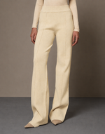 CALÇA TRICOT RETA BASIC MR TRICO - ARGILA
