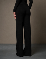 CALÇA TRICOT RETA BASIC MR TRICO - PRETO