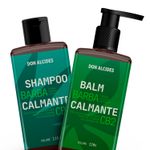 KIT SHAMPOO E BALM PARA BARBA OZONIZADO DON ALCIDES CB2