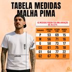 Camiseta Algodão Pima com Elastano Premium Básica Azul Prússia