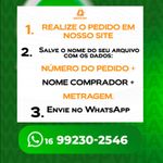 Impressão DTF Têxtil Personalizado Alta Definição - Envie o arquivo: 16 99230-2546