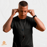 Camiseta Dry-FIT Dropstar Confortável e Macia Preto