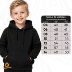 BASE LISA MOLETOM INFANTIL CANGURU COR PRETO