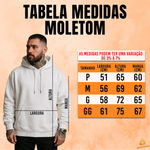 Moletom Canguru com Capuz Forro Flanelado Peluciado Cor  Café