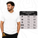 BASE LISA GOLA POLO COR BRANCO TAMANHO