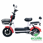 Bicicleta Elétrica, motor de 500W, bateria de 48V/12Ah