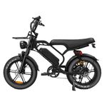 Bicicleta Elétrica, ECO-V20 Limited, motor de 1000W, bateria de 48V/15Ah, duplo amortecedores dianteiro e traseiro