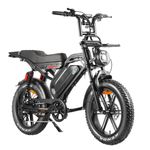 Bicicleta Elétrica, ECO-S20 Pro, motor de 1000W, bateria de 48V/15Ah, duplo amortecedor dianteiro e traseiro