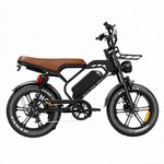 Bicicleta Elétrica, ECO-V20 Limited, motor de 1000W, bateria de 48V/15Ah, duplo amortecedores dianteiro e traseiro