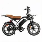 Bicicleta Elétrica, ECO-S20 Pro, motor de 1000W, bateria de 48V/15Ah, duplo amortecedor dianteiro e traseiro