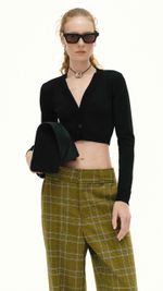MINI CARDIGAN LEVE TRICOT