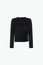 BLUSA SEDA FRANZIDO