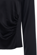 BLUSA SEDA FRANZIDO
