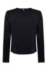 BLUSA SEDA FRANZIDO