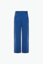 CALÇA AMPLA SARJA MARTINGALE