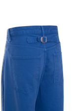 CALÇA AMPLA SARJA MARTINGALE