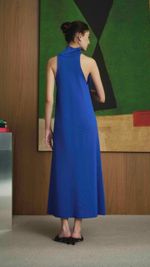 VESTIDO GOLA ALTA