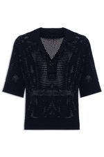POLO MC TRICOT STITCH