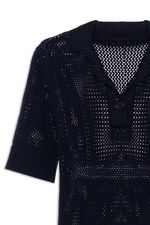 POLO MC TRICOT STITCH
