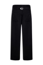 CALÇA AMPLA SARJA MARTINGALE