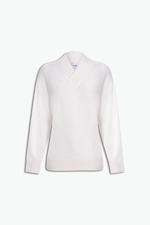 BLUSA GOLA V CASHMERE