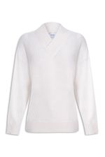 BLUSA GOLA V CASHMERE