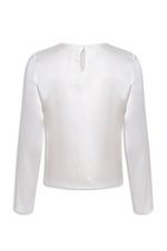 BLUSA SEDA FRANZIDO