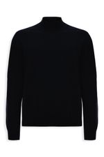 BLUSA GOLA ALTA TRICOT LÃ