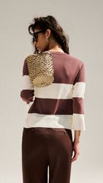 BLUSA AMPLA 3/4 TRICOT