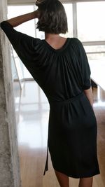 VESTIDO JERSEY DRAPEADO VERA
