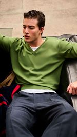 SWEATER  GOLA V TRICOT